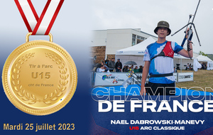 Nael Champion de France U15